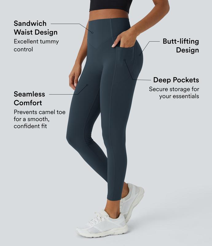 Bellechérie High Waisted Butt Lifting & Tummy Control Pocket Leggings