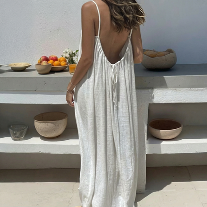 Bellechérie Cami Lounge Dress Elegant Long Sleeveless