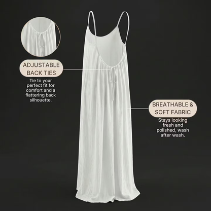 Bellechérie Cami Lounge Dress Elegant Long Sleeveless