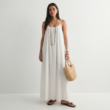 Bellechérie Cami Lounge Dress Elegant Long Sleeveless